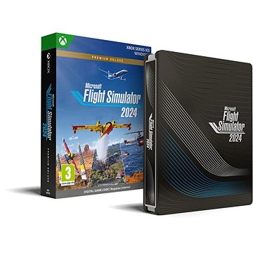 

Microsoft Flight Simulator 2024 - Premium Deluxe Steelbook Edition - Xbox Series X|S / Windows