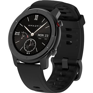Amazfit GTR 42mm Black - Chytré hodinky
