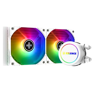 

XILENCE vodní chlazení pro CPU Intel a AMD, 2 × ventilátor 120 mm ARGB, max. 300 W TDP, bílý