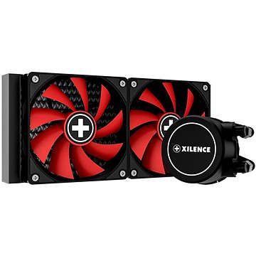 XILENCE vodní chlazení pro CPU Intel a AMD, 2 × ventilátor 120 mm PWM, max. 300 W TDP