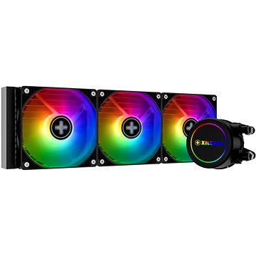 

XILENCE vodní chlazení pro CPU Intel a AMD, 3 × ventilátor 120 mm ARGB, max. 400 W TDP