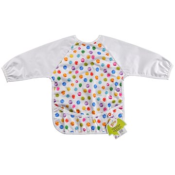 

KIKKO Bryndák s rukávy XKKO - Watercolour Polka Dots