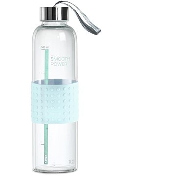 

Xavax To Go Skleněná láhev 500 ml se stupnicí a s poutkem