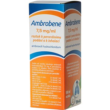 

Ambrobene 7,5 mg/ml roztok 100 ml