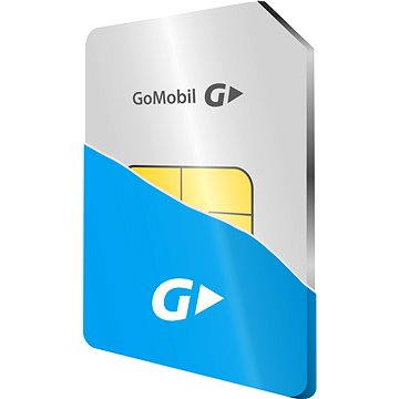 GoMobil s kreditem 100Kč - SIM karta