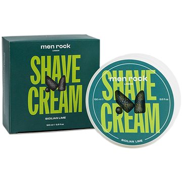 

Men Rock Krém na holení - sicilská limetka 100 ml