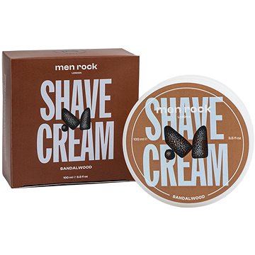 

Men Rock Krém na holení - santalové dřevo 100 ml