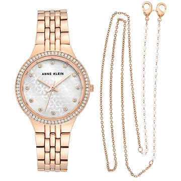 

Anne Klein Dárková sada hodinek AK/3816RGST