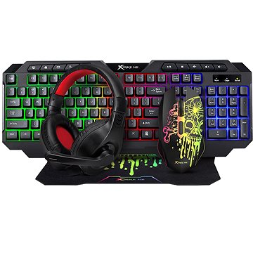 

XTRIKE ME CMX-415 gaming combo 4in1 - EN