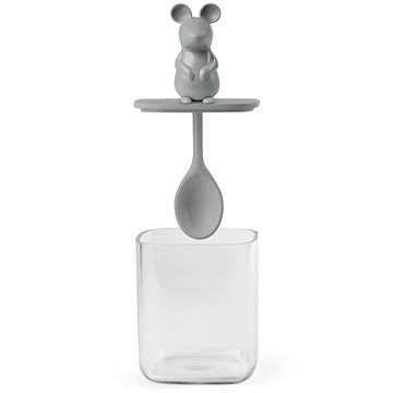 

QUALY DESIGN Lucky Mouse 10365 Dóza se lžičkou 250 ml