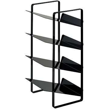 

YAMAZAKI Organizér na láhve do kuchyňské skříňky Tower 4305, kov, v.40 cm, černý