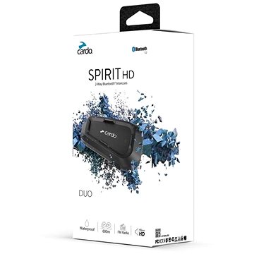 

Cardo SPIRIT HD DUO Interkom na motocykl pro 2 osoby