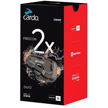 

Cardo FREECOM 2X (JBL) DUO Interkom na motocykl pro 2 osoby