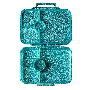 Lekkabox Svačinový box 4 sekce - Glamour Aqua