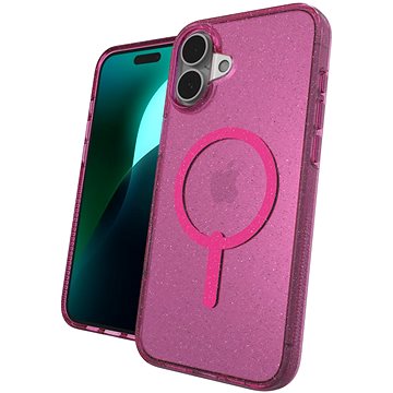 

ZAGG Cases Milan Snap Apple iPhone 16 Plus Růžová třpytka