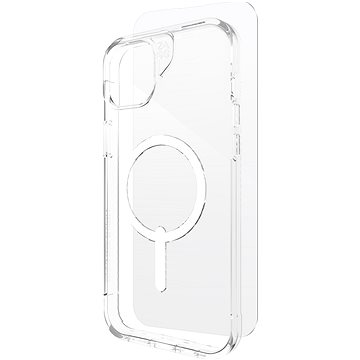 

ZAGG Case Luxe Snap kryt a ochranné sklo pro Apple iPhone 15 Plus - transparentní