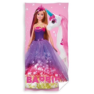 

Carbotex Barbie a Jednorožec 70 × 140 cm