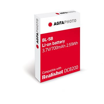 

AgfaPhoto baterie pro modely DC8200