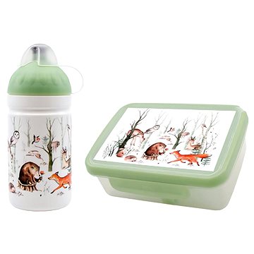 

ZDRAVÁ LAHEV Zdravá sváča + Láhev 0,5 l LESNÍ ZVÍŘÁTKA, set