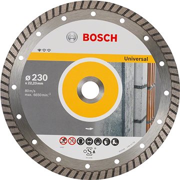 

BOSCH Diamantový kotouč 230 Standard for Universal Turbo 2.608.602.397
