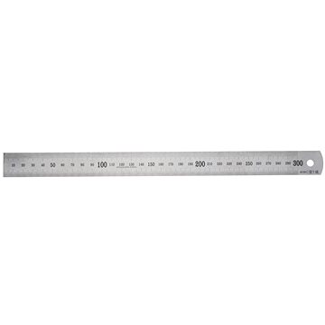 

EURONÁŘADÍ Metr - měřítko ocelové INOX, 0,3 m