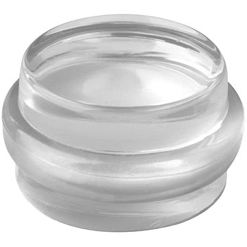 

Zarážka dveřní, O 38 x 21 mm, transparentní, samolepící