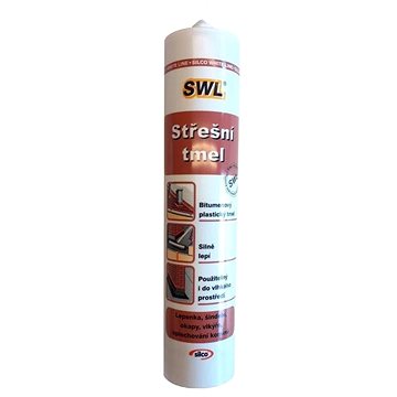 

Tmel střešní jednosložkový, 310 ml, černý, SILCO
