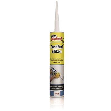 

Silikon sanitární jednosložkový, 310 ml, bílý, SILCO