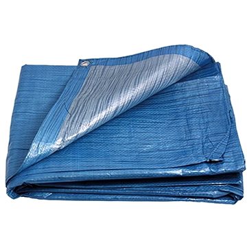 

Plachta zakrývací STANDARD, 10 x 15 m, modro - stříbrná, ENPRO