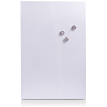 Zeller Magnetická tabule, kovová bílá 40 × 60 cm