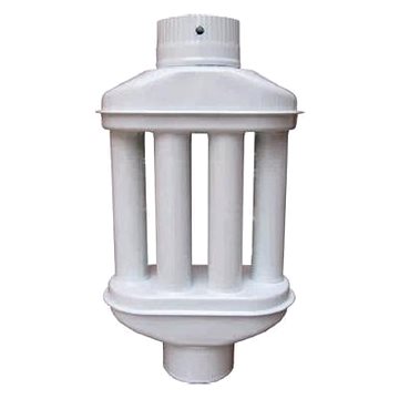 

Žemini, Teplovzdušný výměník, délka - 0,65 m, průměr 120 mm, smalt - bílý