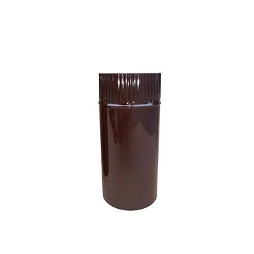 

ŽEMINI, roura kouřovodu průměr 150 mm, smalt hnědá, 0,25 m