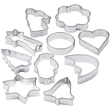 

ZENKER Sada vykrajovátek vánoční 10 ks, 3-7x1,7 cm