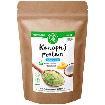

Zelená země Konopný protein 1kg - kokos s ananasem