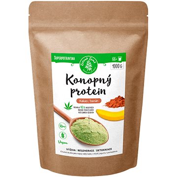 

Zelená země Konopný protein 1kg - kakao s banánem