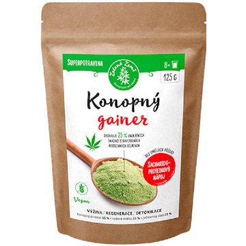 

Zelená země Konopný gainer 125g