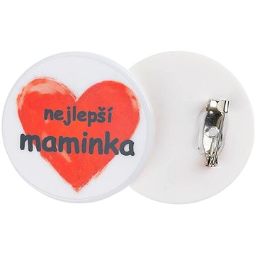 

Knoflíky Žirovnice Placka "NEJLEPŠÍ MAMINKA"