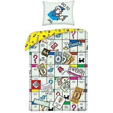

Bavlněné ve vaku, Monopoly Go, 140×200 cm