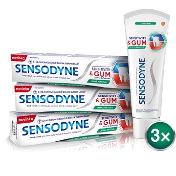 

SENSODYNE Sensitivity & Gum 3× 75 ml
