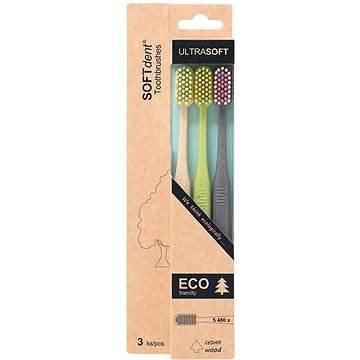

SOFTdent Eco Ultra Soft, 3 ks