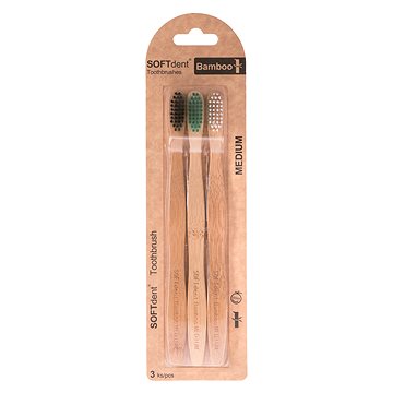 

SOFTdent Bamboo Medium, 3 ks