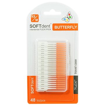 

SOFTDENT Butterfly FLEXI PICK, 48 ks, více barev