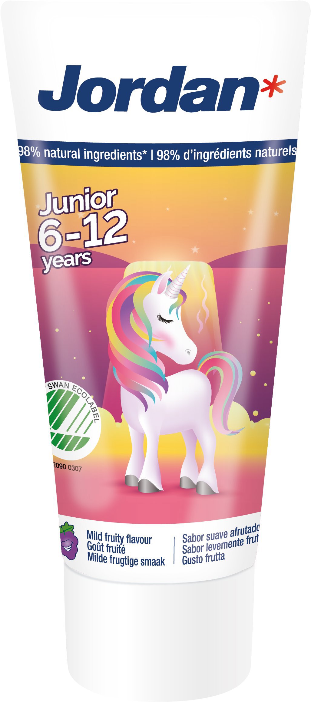

JORDAN Junior dětská zubní pasta 50 ml