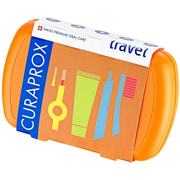 

CURAPROX Travel set, oranžový