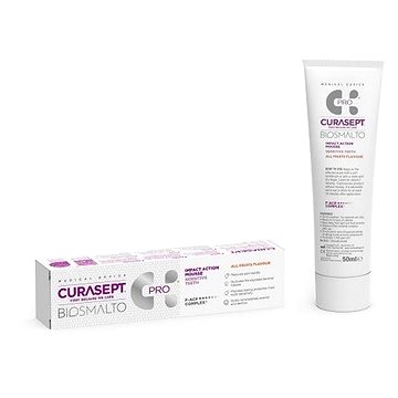 

CURASEPT Biosmalto Mousse Sensitive Teeth pěna na citlivé zuby Ovocná 50 ml