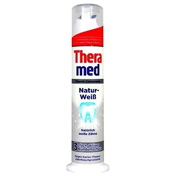 

THERAMED zubní pasta s pumpičkou stříbrná 100 ml