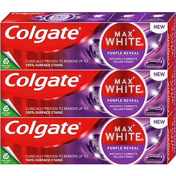 

COLGATE Max White Purple Reveal 3x 75 ml