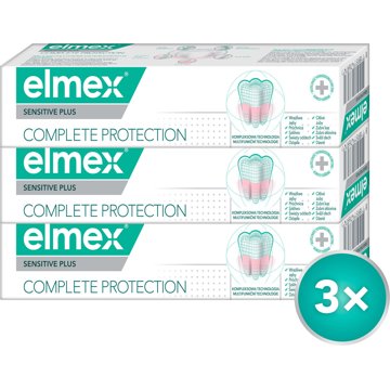 

ELMEX Sensitive Plus Complete Protection 3× 75 ml