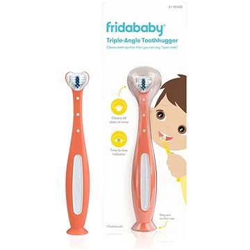 

FRIDABABY Tooth Hugger 3D, růžový
