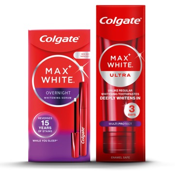 

COLGATE Max White Set Overnight serum + Multiprotect pasta 50 ml